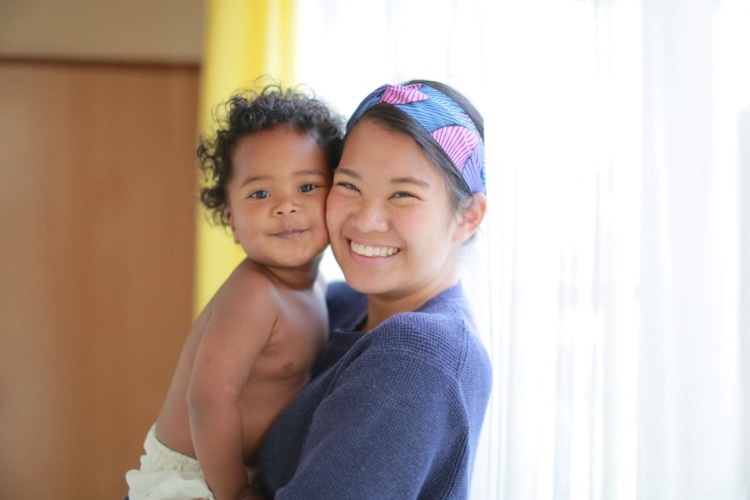 モアナさんと息子さん