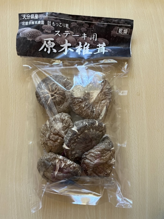 ステーキ用原木椎茸