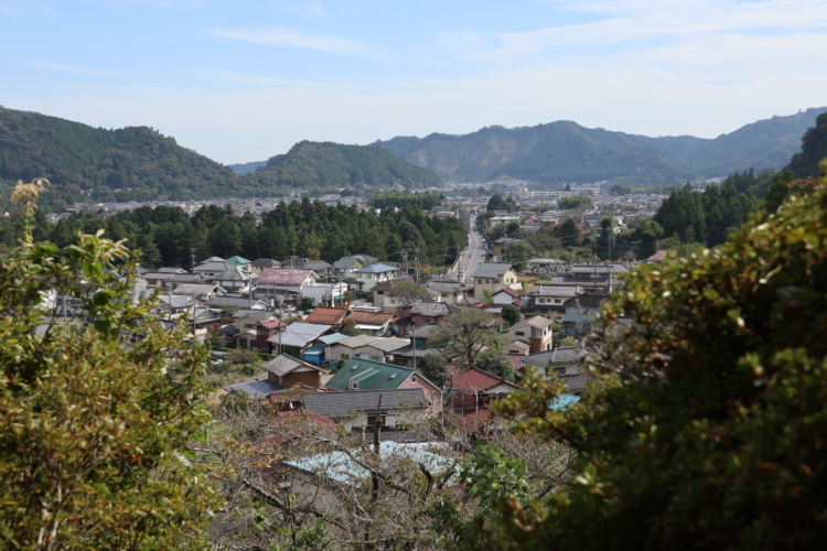 青梅市の風景