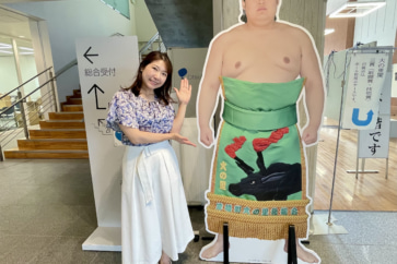 写真:「大の里」の地元、石川県津幡町を訪ねて関取の大好物すしやワッフルを堪能