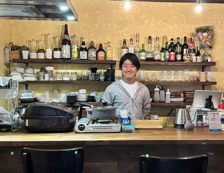 café&bar smile roomの勝之さん