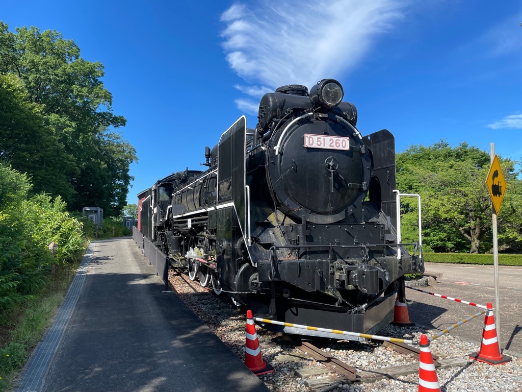 蒸気機関車の先頭部分
